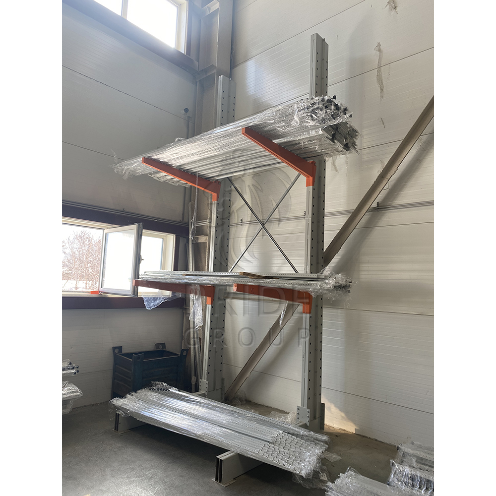картинка Консольный стеллаж 750x1500x2500 3 яруса односторонний