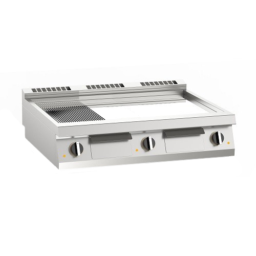 Электрическая жарочная поверхность 900 серии Apach Chef Line SLFTE129CLR хром