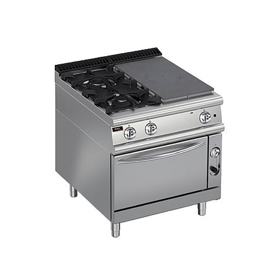 Плита со сплошной поверхностью газовая 900 серии Apach Chef Line LRSTG89R2SXFG