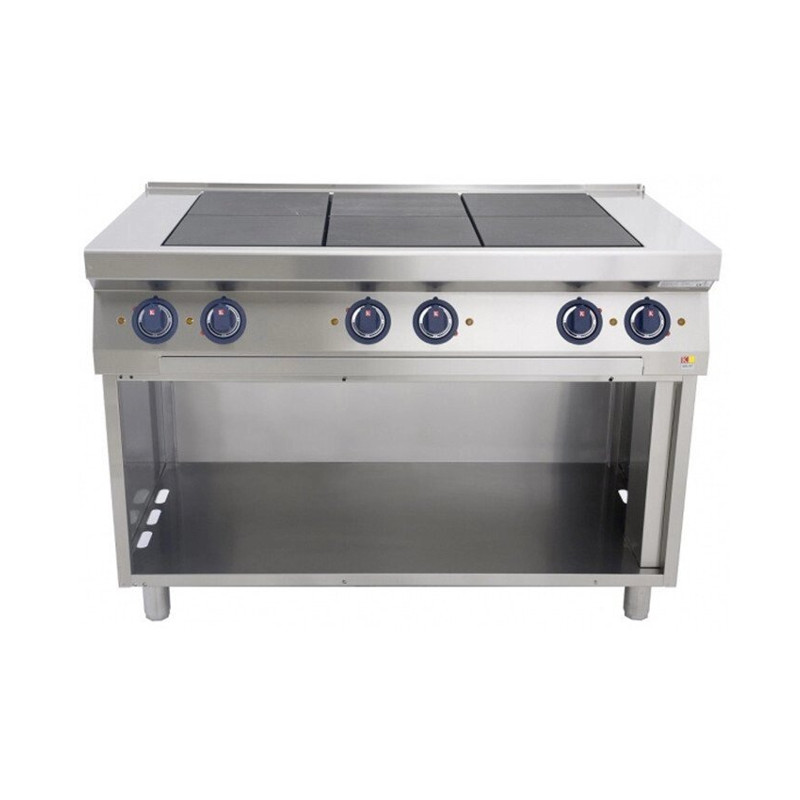 Плита 6 конфорочная 900 серии Kogast ES-T69/P 55889