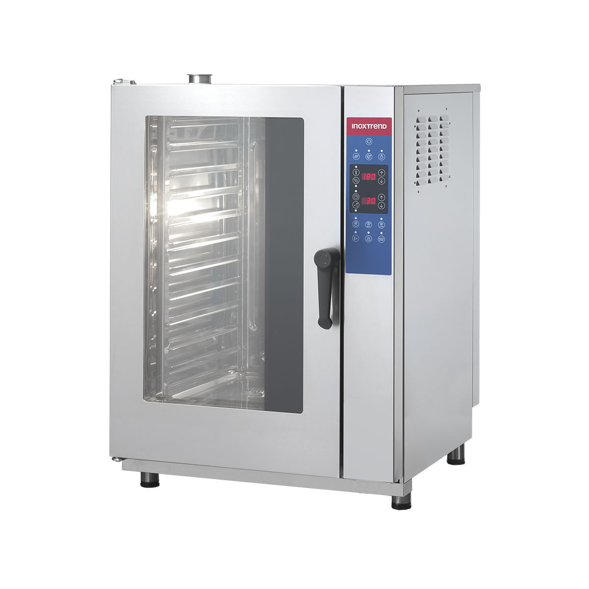 Пароконвектомат с душем и щупом INOXTREND L13 CDE-111E CB 12RH 