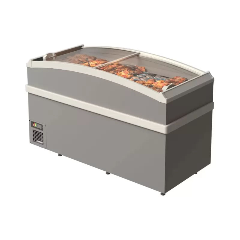 Холодильный ларь-бонета KFT Венеция Торец 1875х875х900 (0…+8) Push